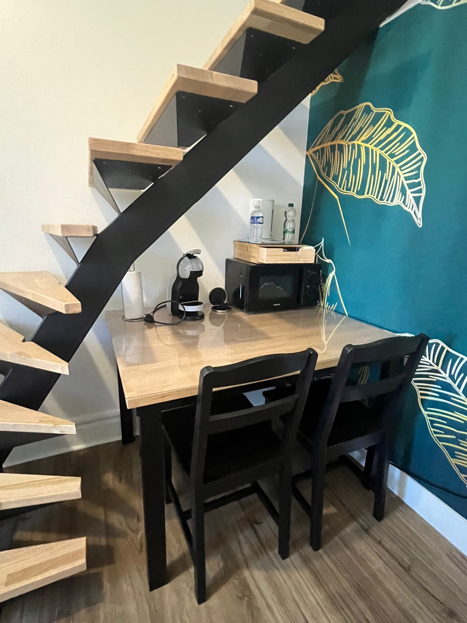 Coin cuisine du duplex N°9 Les Sources Vichy
